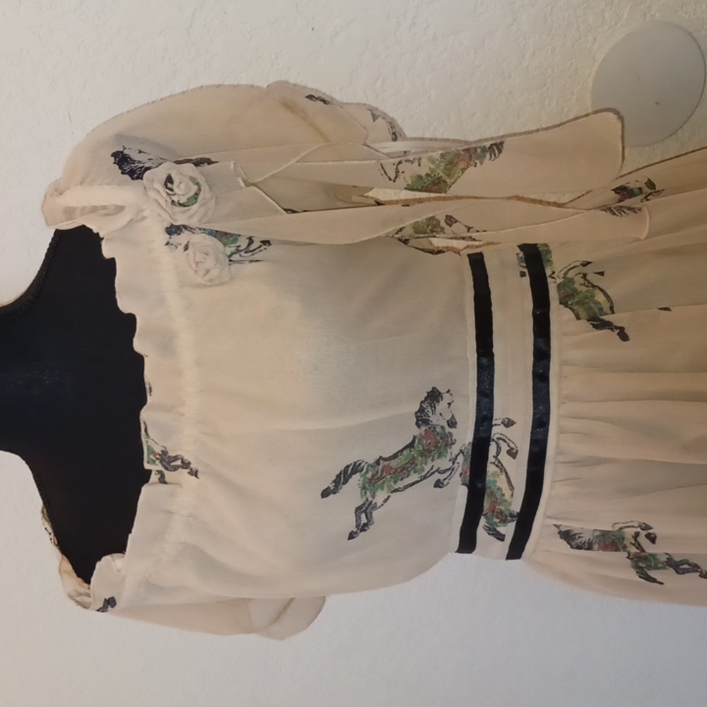 Modcloth Isy & Peeps carousel dress size 14 - Picture 3 of 9